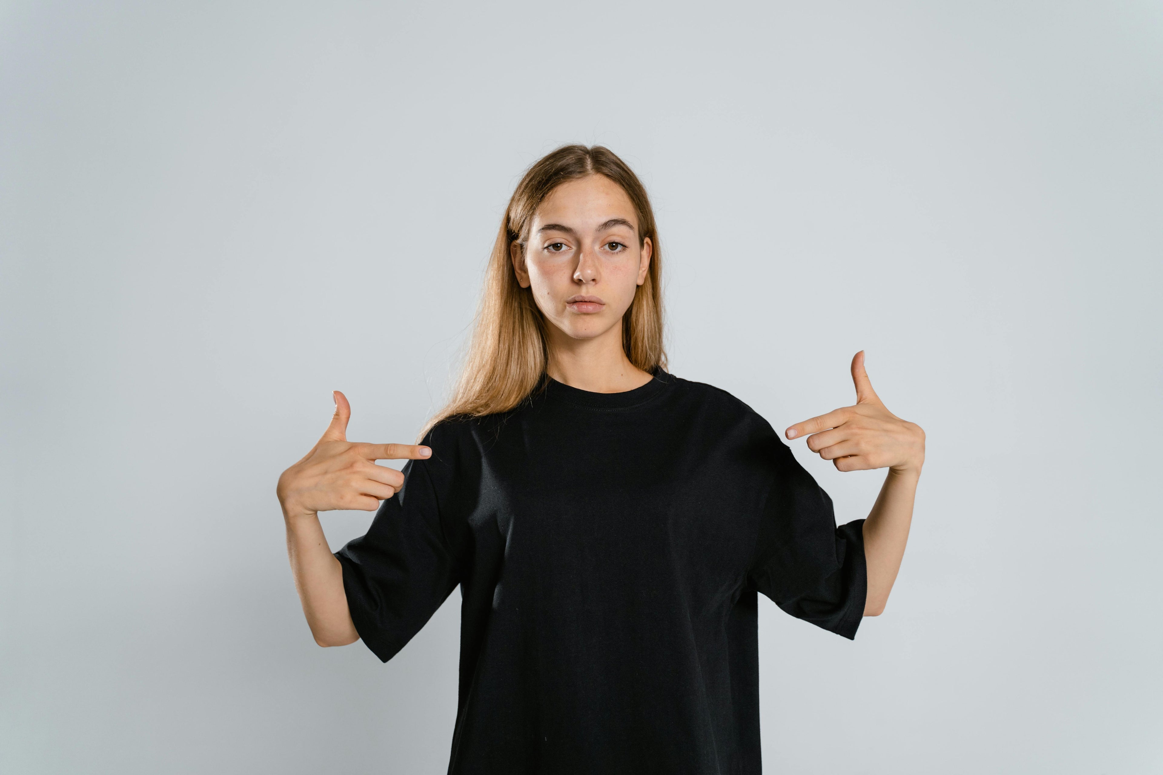 black oversized T-Shirt
