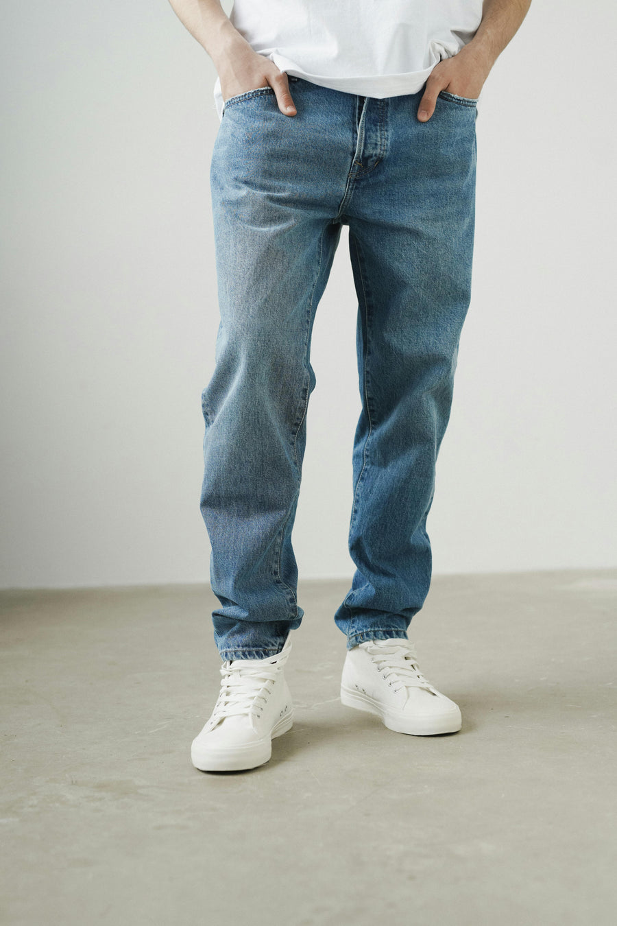 Blue Baggy Jeans